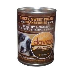   Sweet Potato & Cranberry Stew recipe Dog Food 12 13 oz Cans Pet