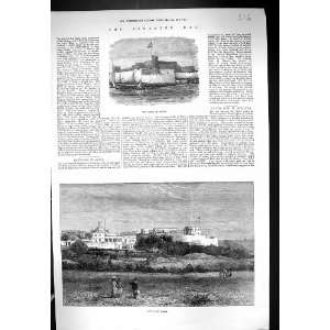  1873 Castle Elmina Ashantee War Cape Coast Castle Africa 