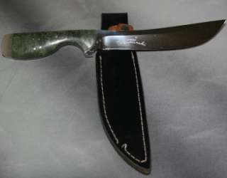 Tom Barminski Fixed Blade Knive ATS34 w/ Sheath  