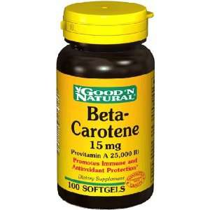 Beta Carotene 15 mg 100 Softgels Grocery & Gourmet Food