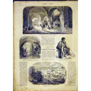  Egypt Beyrouth Nazareth Palestine Syria Print 1865