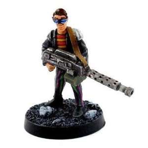  Judge Dredd 28mm Miniatures Punk with Heavy Spit Gun 