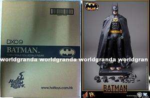 Hot Toys x DC Deluxe DX 09 BATMAN 1989 + GIFT Michael Keaton 12 
