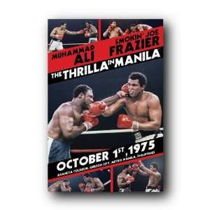   Muhammad Ali Vs Frazier Poster Thrilla Manilla PP32275