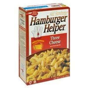   Crocker Hamburger Helper Classic Three Cheese Pasta 6 oz (Pack of 12