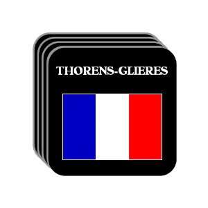  France   THORENS GLIERES Set of 4 Mini Mousepad Coasters 