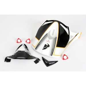  Thor White/Black Accessory Kit for Thor Helmets 1320200 
