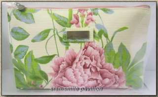 New Jim Thompson Cotton Sweet Pink Flora Cosmetic bag  