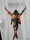 MICHAEL JACKSON T Shirt THIS IS IT 09 Movie Promo sz M