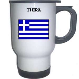  Greece   THIRA White Stainless Steel Mug Everything 