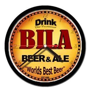  BILA beer and ale cerveza wall clock 