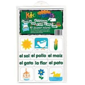  Magnetic Kidwords 90 Spanish Nouns Toys & Games