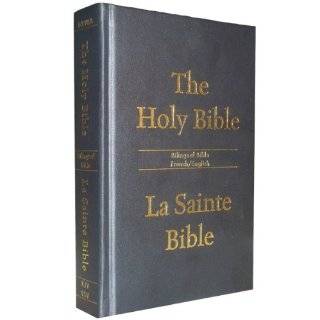 French and English Parallel/Bilingual Bible (NIVBB) Hardcover by KJV 