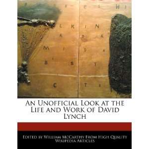  Life and Work of David Lynch (9781270825081) William McCarthy Books
