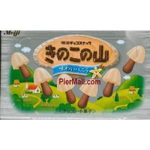 Meiji   Kinoko Yama Vanilla Cookies   2.96 Oz   2008 Edition