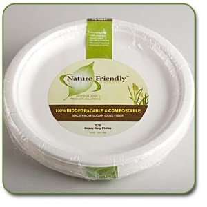 Biodegradable 10 inch Classic Round Plate (Case of 300   12 packages 
