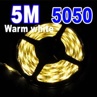 Car 5050 SMD 150 LED 5m Flexible Strip Light 12V ,k  