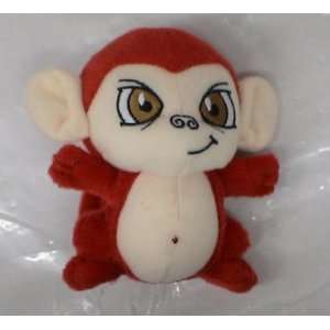  Neopets 4 Red Monkey Plush Toys & Games