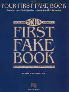 Your First Fake Book Beginner Piano Guitar Sheet Music  