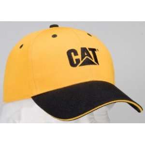  Caterpillar CAT Gold and Black Value Cap 