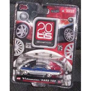   Die Cast Rides 61 Impala Hard Top Silver & Blue Toys & Games