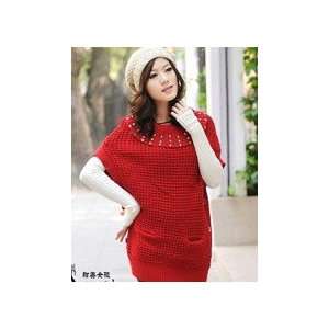  Sweater Skirt  Red 
