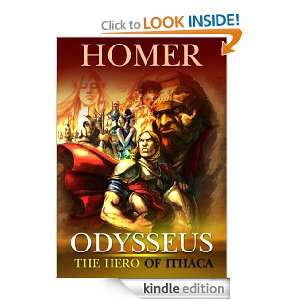 Odysseus, the Hero ofIthaca  with classic drawing picture 