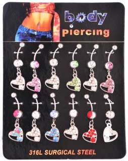 belly button rings ball