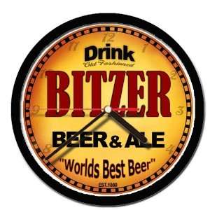  BITZER beer and ale cerveza wall clock 