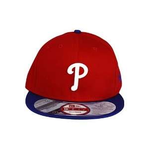   Era Throwback Change Up Philadelphia Phillies Snapback Hat Red. Size