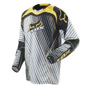   Fox Racing Youth Blitz Jersey   2008   Youth Large/Yellow Automotive