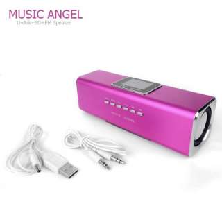 Music Angel U Disk TF Card FM Mini  Player Speaker  