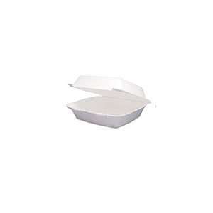  Dart 95HT1   Carryout Food Container, Foam Hinged 1 
