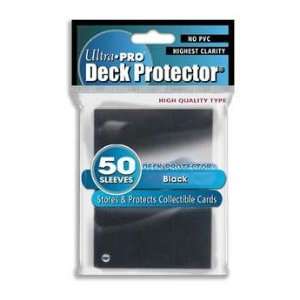  Ultra Pro Black Deck Protector 50 ct. 