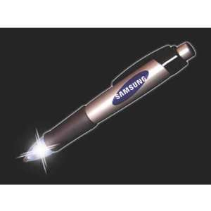  White LED light tip pen with Black ink.
