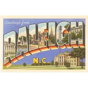  Greetings from Raleigh, North Carolina, North Carolina 