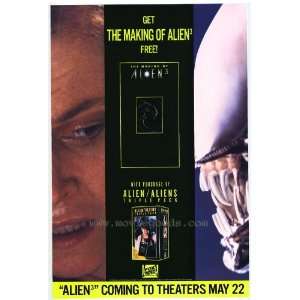 Alien/Aliens Triple Pack Video Movie Poster (27 x 40 Inches   69cm x 