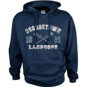  Georgetown Hoyas Legacy Lacrosse Hooded Sweatshirt Sports 