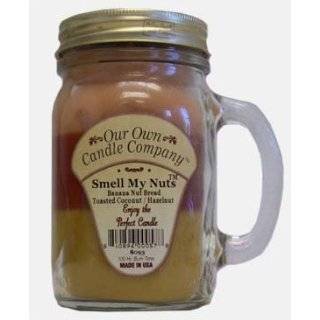 13 oz Smell My Nuts Mason Jar Candle (Our Own Candle Company Brand 