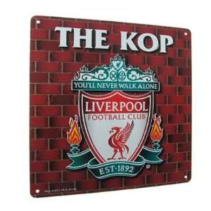  Liverpool FC. The Kop Metal Sign