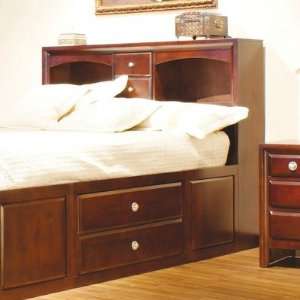    FH Addison Headboard in Brown Cherry Size King Furniture & Decor