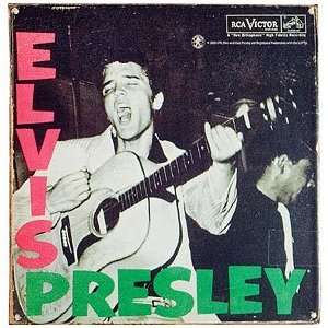  Elvis Presley Album Cover Sign