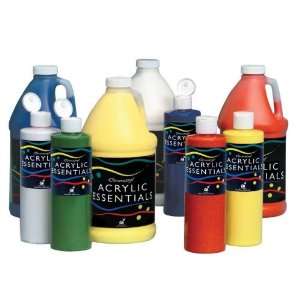 Chromacryl Acrylic Essentials   Warm Red, Pint Office 