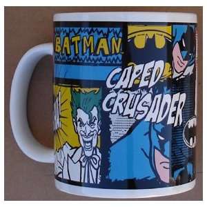   Caped Crusader Super Hero Coffee Cup (No Collector Box Was Ever Made