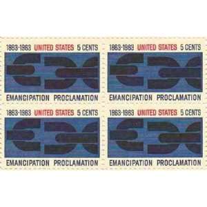 Emancipation Proclamation Set of 4 x 5 Cent US Postage Stamps NEW Scot 