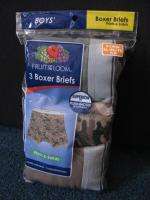 TAGLESS BOXER BREIFS, PACKAGE OF 3  COLORS 2 MULTI/PRINT AND 1 