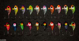 Worlds Best Panfish Pounders 20 pc Super Tiger Jig Kit  