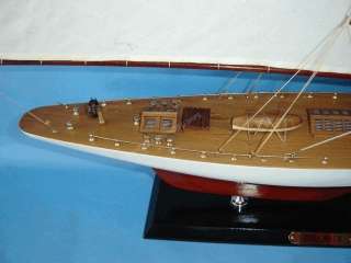 Columbia 44 Limited Wood Model Sailboat Yacht Museum  
