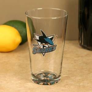  San Jose Sharks 17 oz. Bottoms Up Mixing Glass