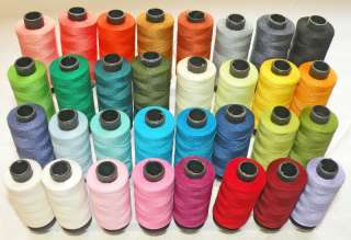 30 Large COTTON Sewing & Quilting Thread Spool.500 M ea  